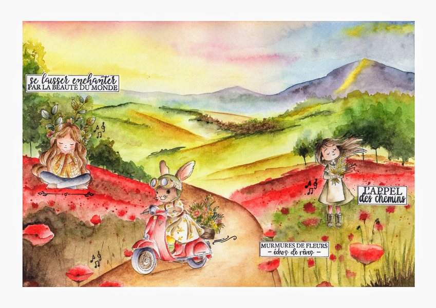 L'appel des chemins La palette enchantée by Lilimarzipan