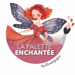 Logo La palette enchantée by Lilimarzipan 2