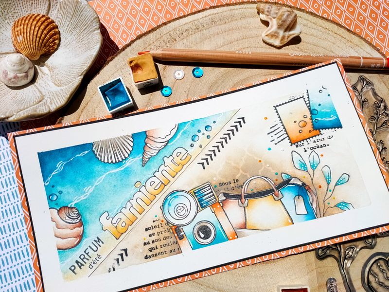 carte farniente La palette enchantée by Lilimarzipan