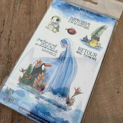 planche de tampon A6 par Sagaposcrap Le chant des ruisseaux planche de tampon A6 par Sagaposcrap Le chant des ruisseaux