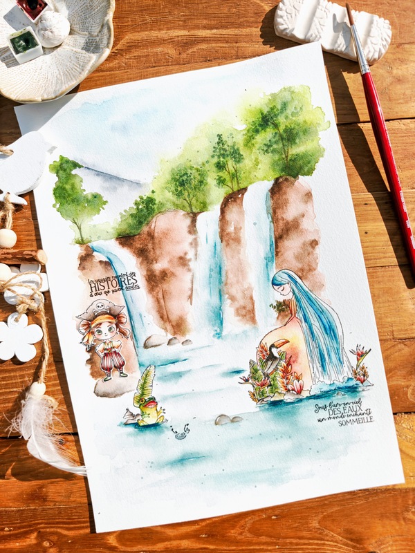 sous larc en ciel des eaux pleine vue La palette enchantée by Lilimarzipan sous larc en ciel des eaux pleine vue La palette enchantée by Lilimarzipan