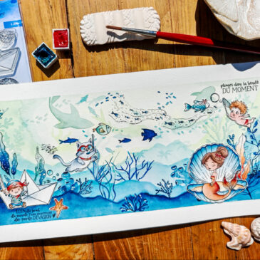 Loin du bruit du monde La palette enchantée by Lilimarzipan