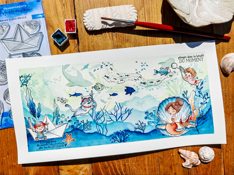 Loin du bruit du monde La palette enchantée by Lilimarzipan Loin du bruit du monde La palette enchantée by Lilimarzipan