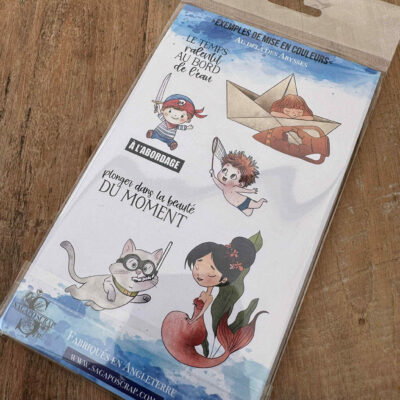 planche de tampons Le marin d eau douce recto planche de tampons Le marin d eau douce recto