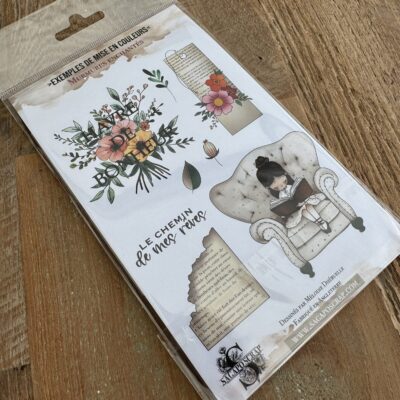 planche de tampons Le parfum du papier